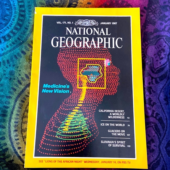 5/$10🌴🌴🌴VINTAGE NATIONAL GEOGRAPHIC VOL. 171, NO. 1 JANUARY 1987